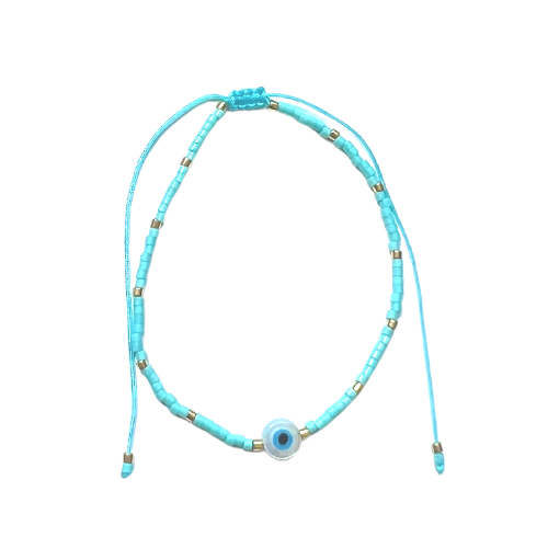 Artemis Bracelet - Aqua & Gold