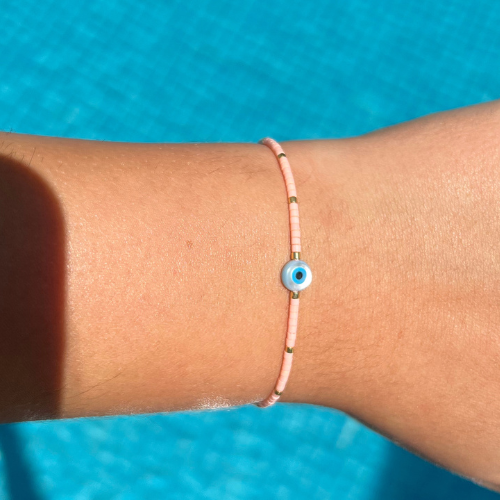 Artemis Bracelet - Pink & Gold