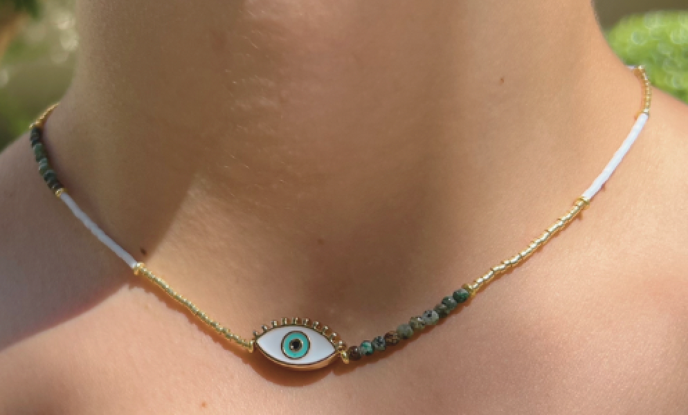 Elektra Necklace - Evil Eye